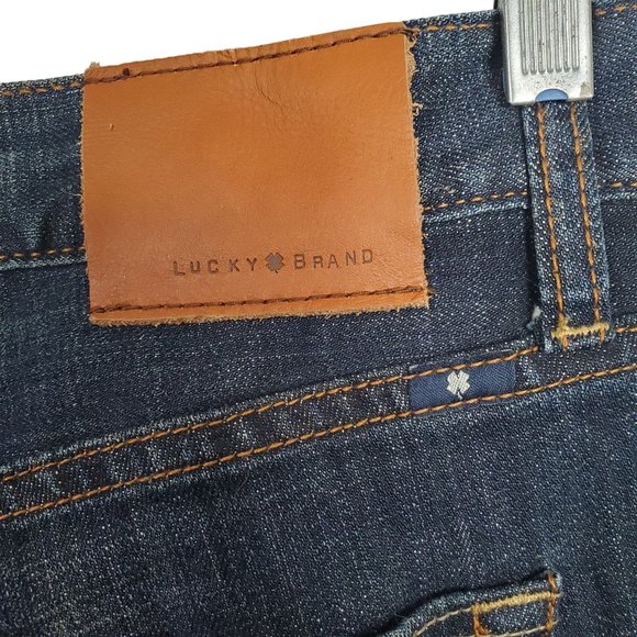 Lucky Brand Mens Size 40 x 30 Jeans Denim 221 Original Straight Stretch 5 Pocket - Picture 13 of 13
